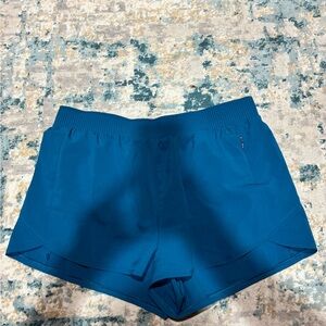 Women's Blue Athletic Shorts